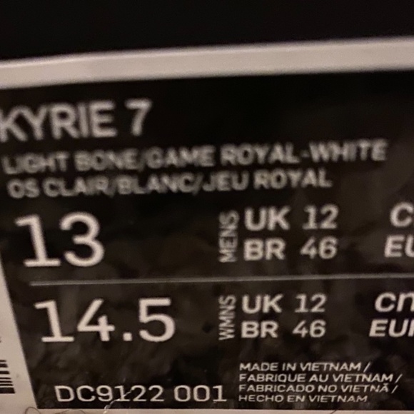 Brand New Kyrie 7’s (Authentic) - Picture 4 of 4